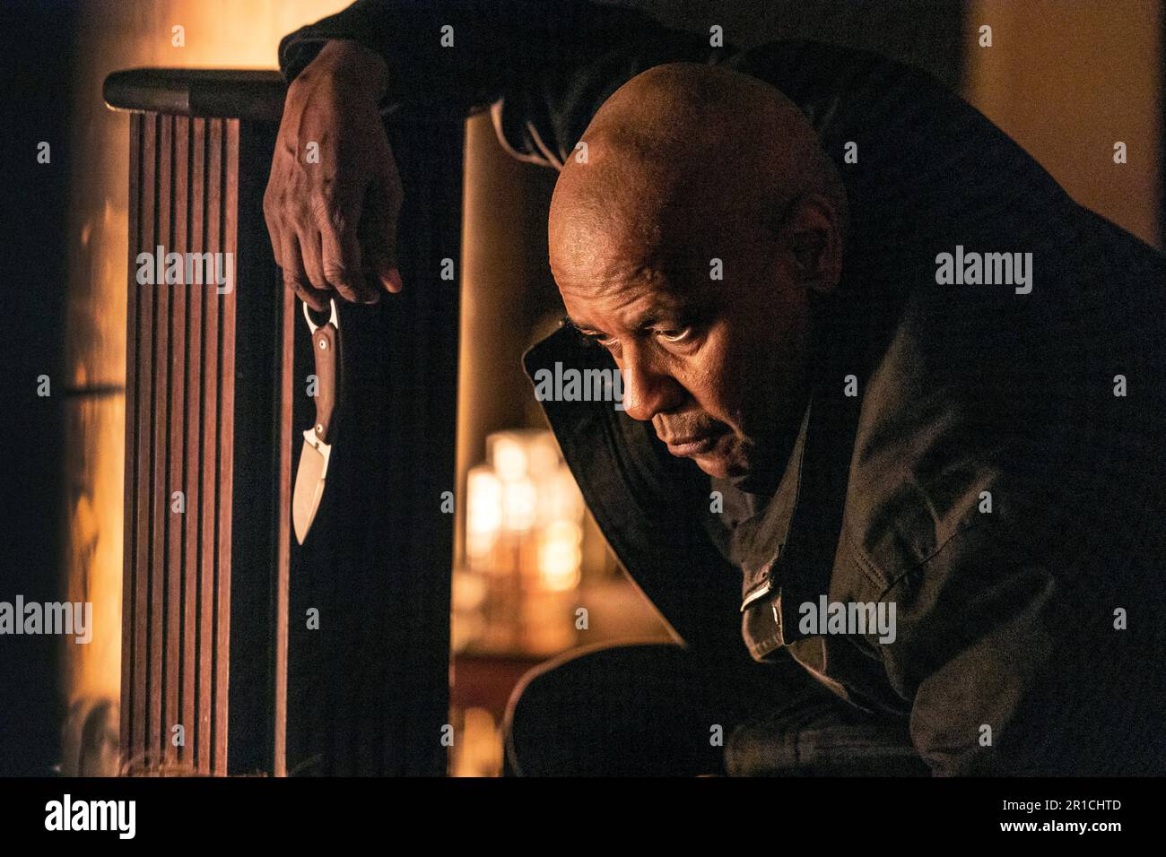Le film de l'égaliseur 3, Denzel Washington Banque D'Images