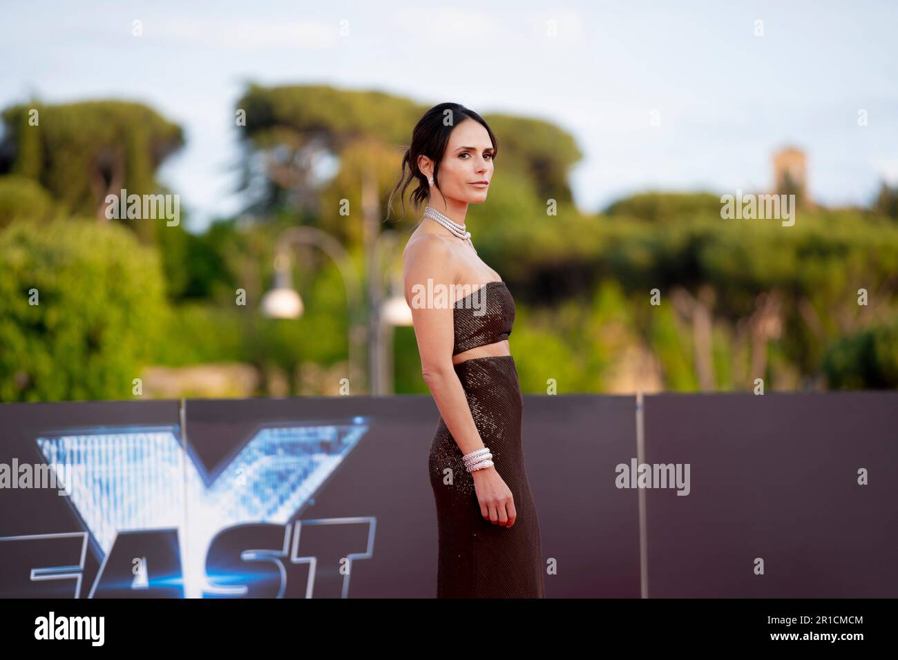 Rome, Italie, 12th mai 2023, Jordana Brewster participe à la première de Fast X (Credits photo: Giovanna Onofri) Banque D'Images