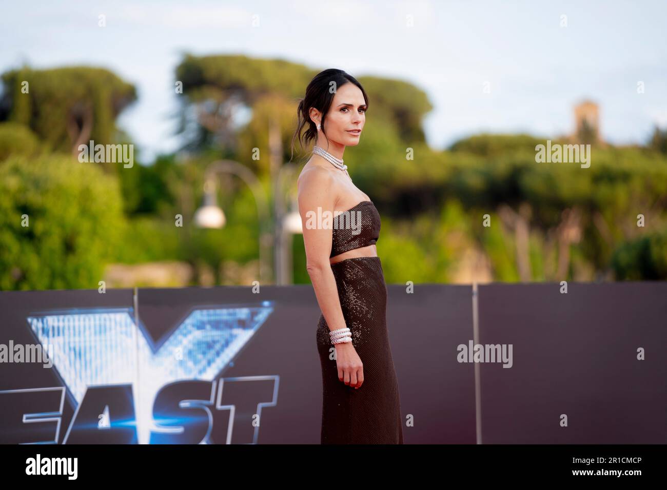 Rome, Italie, 12th mai 2023, Jordana Brewster participe à la première de Fast X (Credits photo: Giovanna Onofri) Banque D'Images