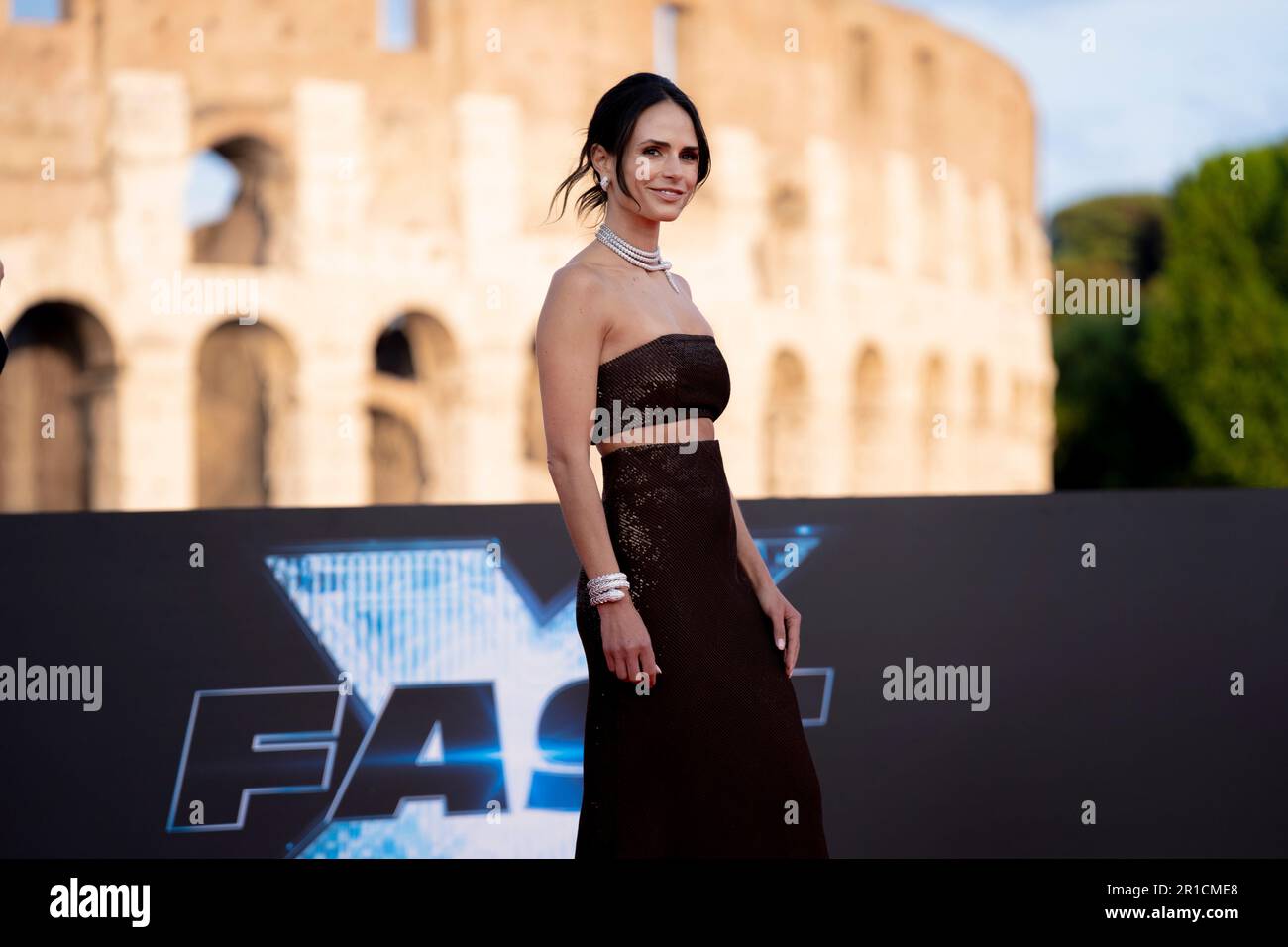 Rome, Italie, 12th mai 2023, Jordana Brewster participe à la première de Fast X (Credits photo: Giovanna Onofri) Banque D'Images