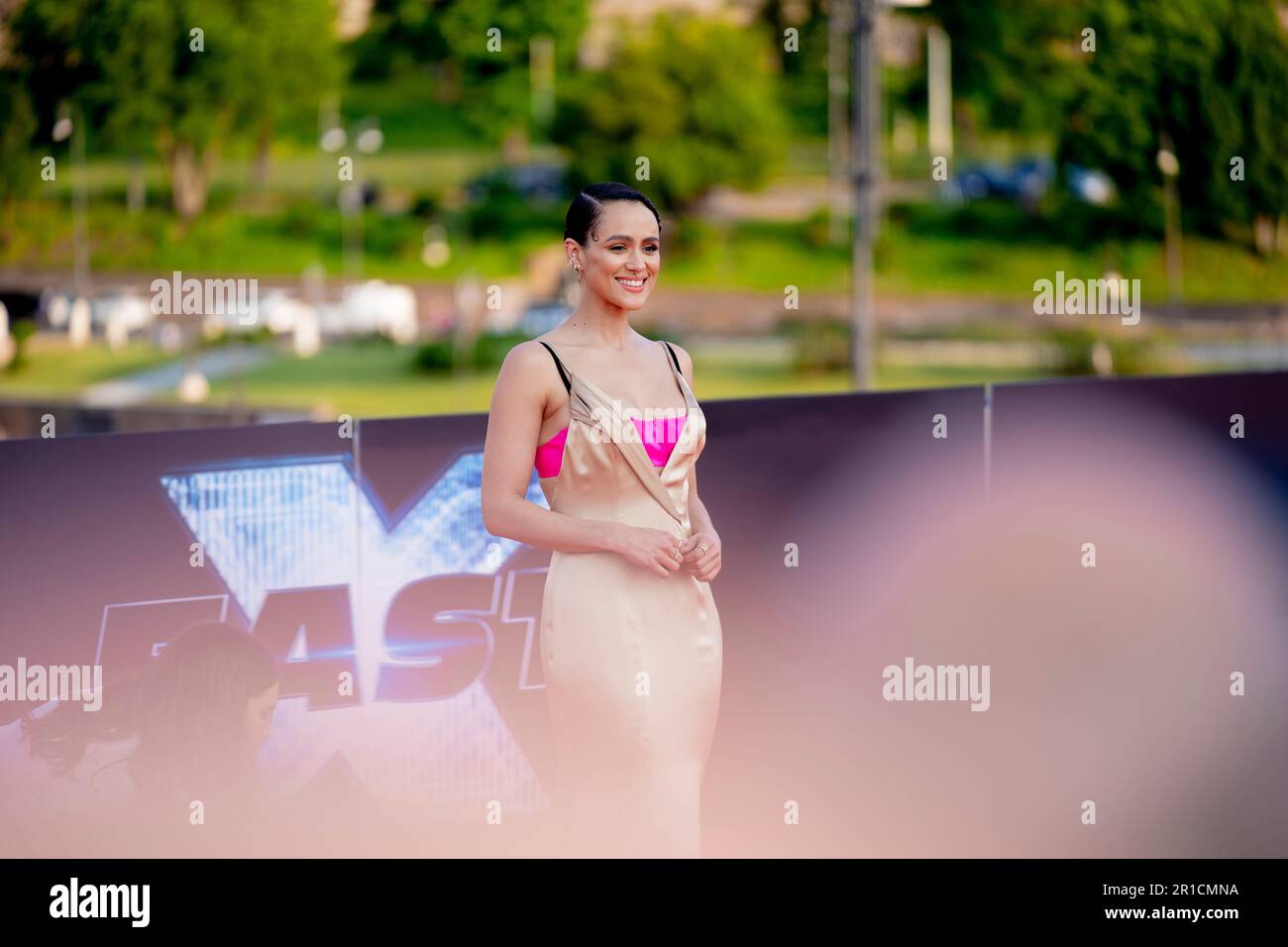Rome, Italie, 12th mai 2023, Nathalie Emmanuel assiste à la première de Fast X (Credits photo: Giovanna Onofri) Banque D'Images