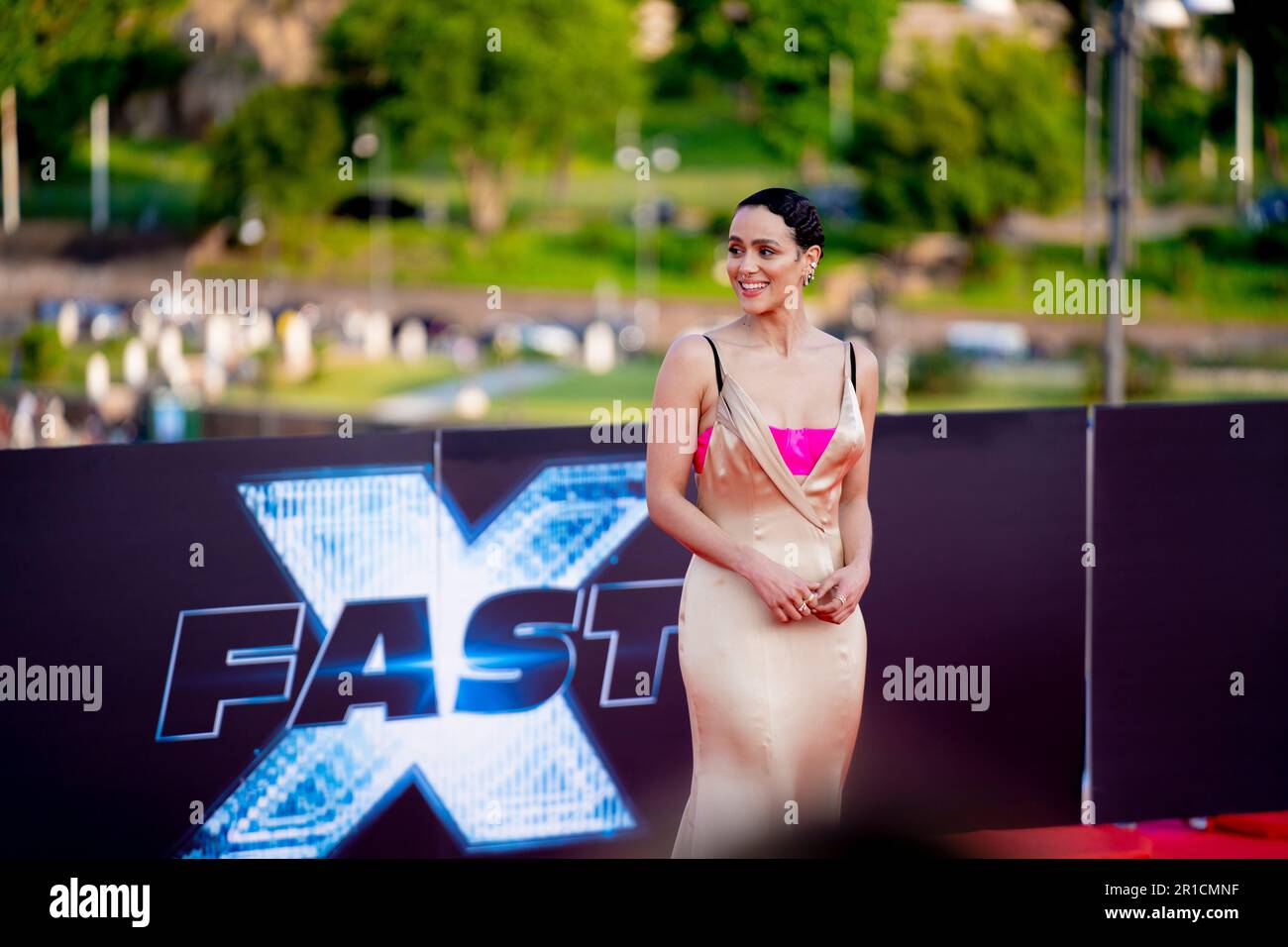 Rome, Italie, 12th mai 2023, Nathalie Emmanuel assiste à la première de Fast X (Credits photo: Giovanna Onofri) Banque D'Images