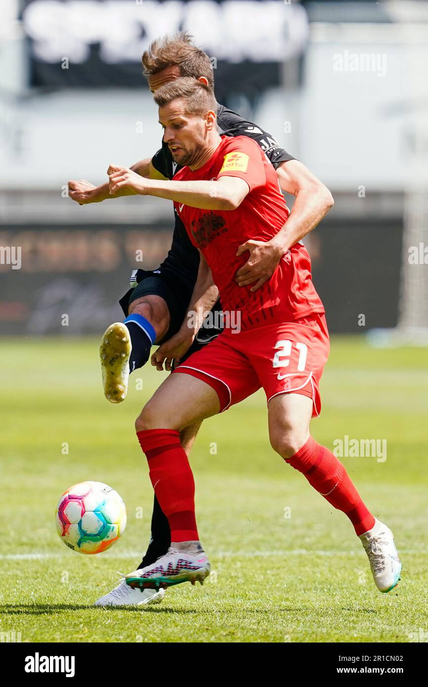 Kaiserslautern, Allemagne. 13th mai 2023. Football: 2nd Bundesliga, 1 ...