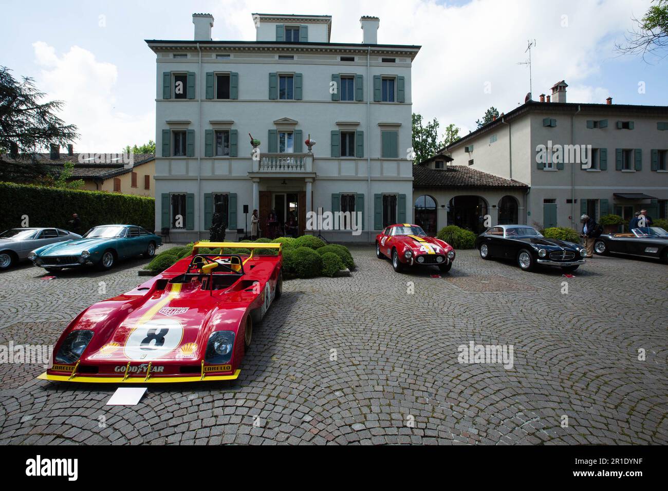 Modène, Italie. 13th mai 2023. Modena, Modena, Italie, 13 mai 2023, 1972 Ferrari 312 PB s/n 0886, Cavallino Classic Modène 2023, la troisième édition du Concorso d'Eleganza annuel qui célèbre le cheval de danse à la Casa Maria Luigia pendant Cavallino Classic Ferrari - Historical Motors crédit: Live Media Publishing Group/Alay Live News Banque D'Images