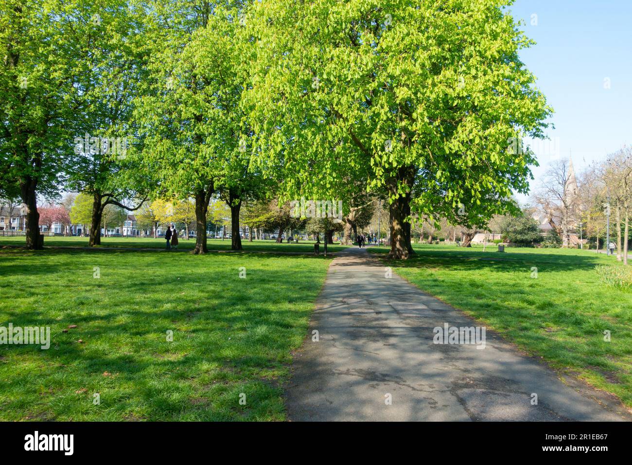 Christchurch Green Recreation Ground, wanstead, londres, royaume-uni Banque D'Images