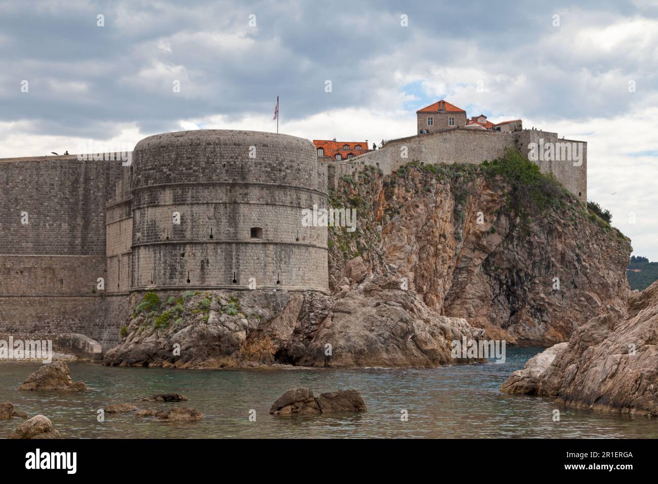 Le fort Bokar, souvent appelé 'Zvjezdan', est considéré comme l'un des plus beaux exemples d'architecte fortification harmonieux et fonctionnel Banque D'Images
