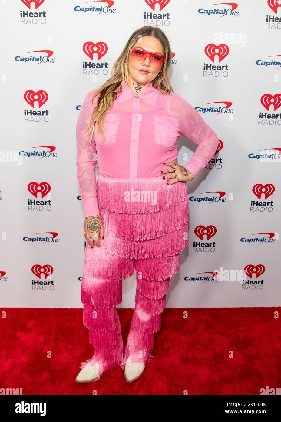 AUSTIN, TX - 13 mai: Elle King participe au festival iHeartCountry 2022 qui s'est tenu au Moody Centre sur 13 mai 2022 à Austin, Texas. (Photo de Maggie Boyd/Sipa USA) crédit: SIPA US/Alay Live News Banque D'Images
