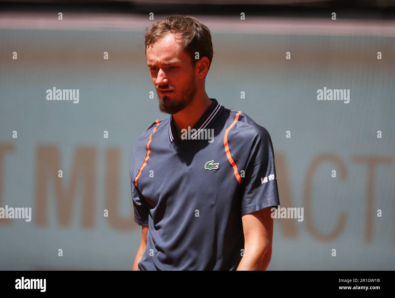 Daniil Medvedev Lors De L'Open De Mutua Madrid 2023, ATP Masters 1000 ...