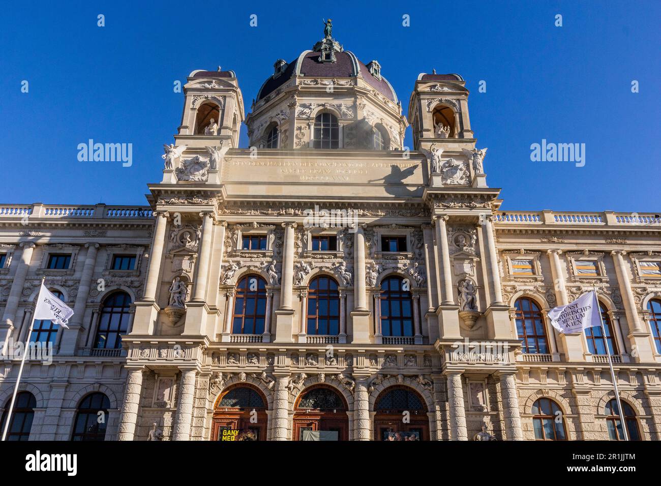 VIENNE, AUTRICHE - 9 SEPTEMBRE 2021 : Musée Kunsthorisches (Musée d'histoire de l'art) à Vienne, Autriche Banque D'Images
