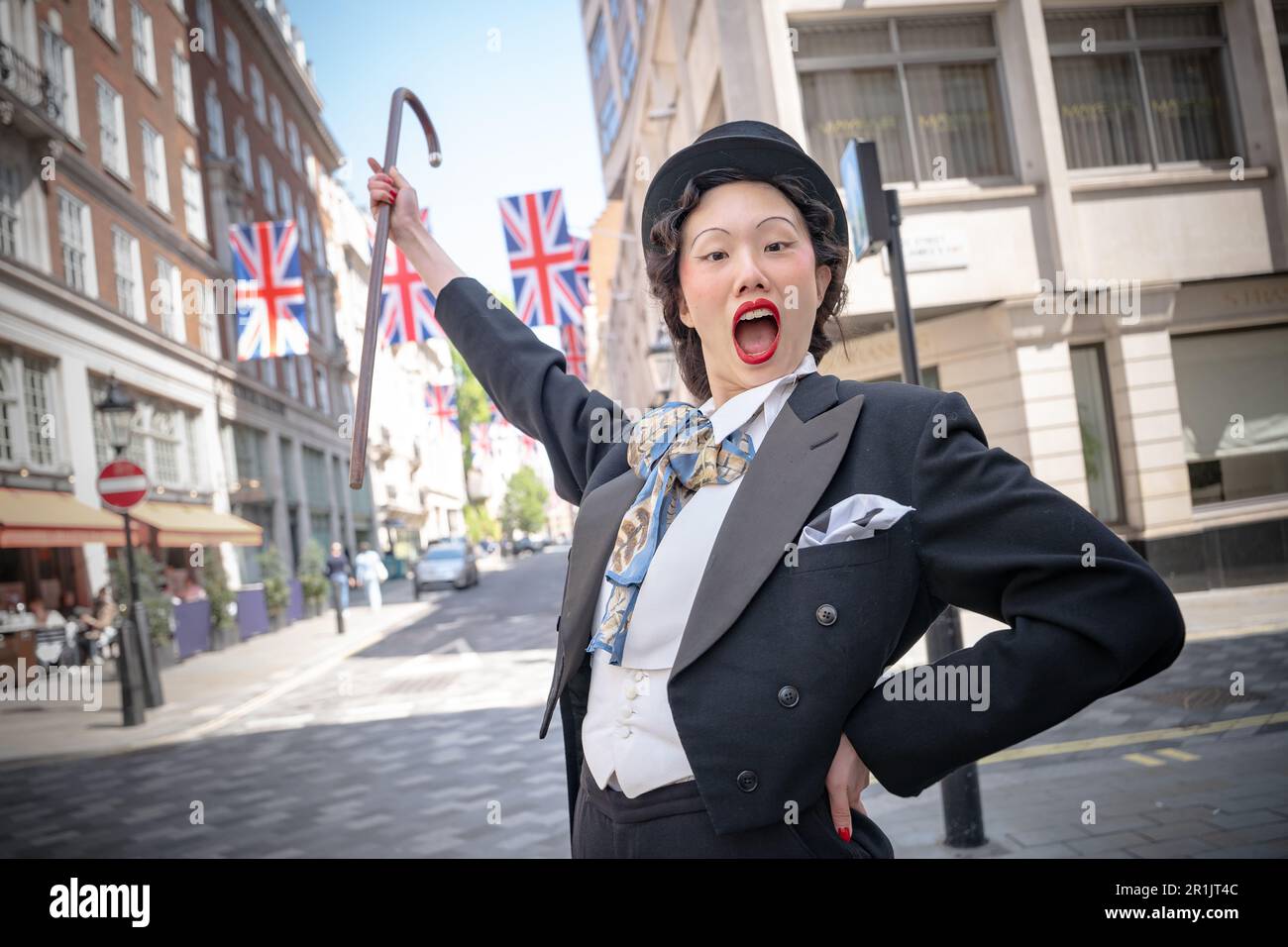 Londres, RoyaumeUni. 14th mai 2023. Isabel Chan, amante des années 1930 et 1940, rejoint la