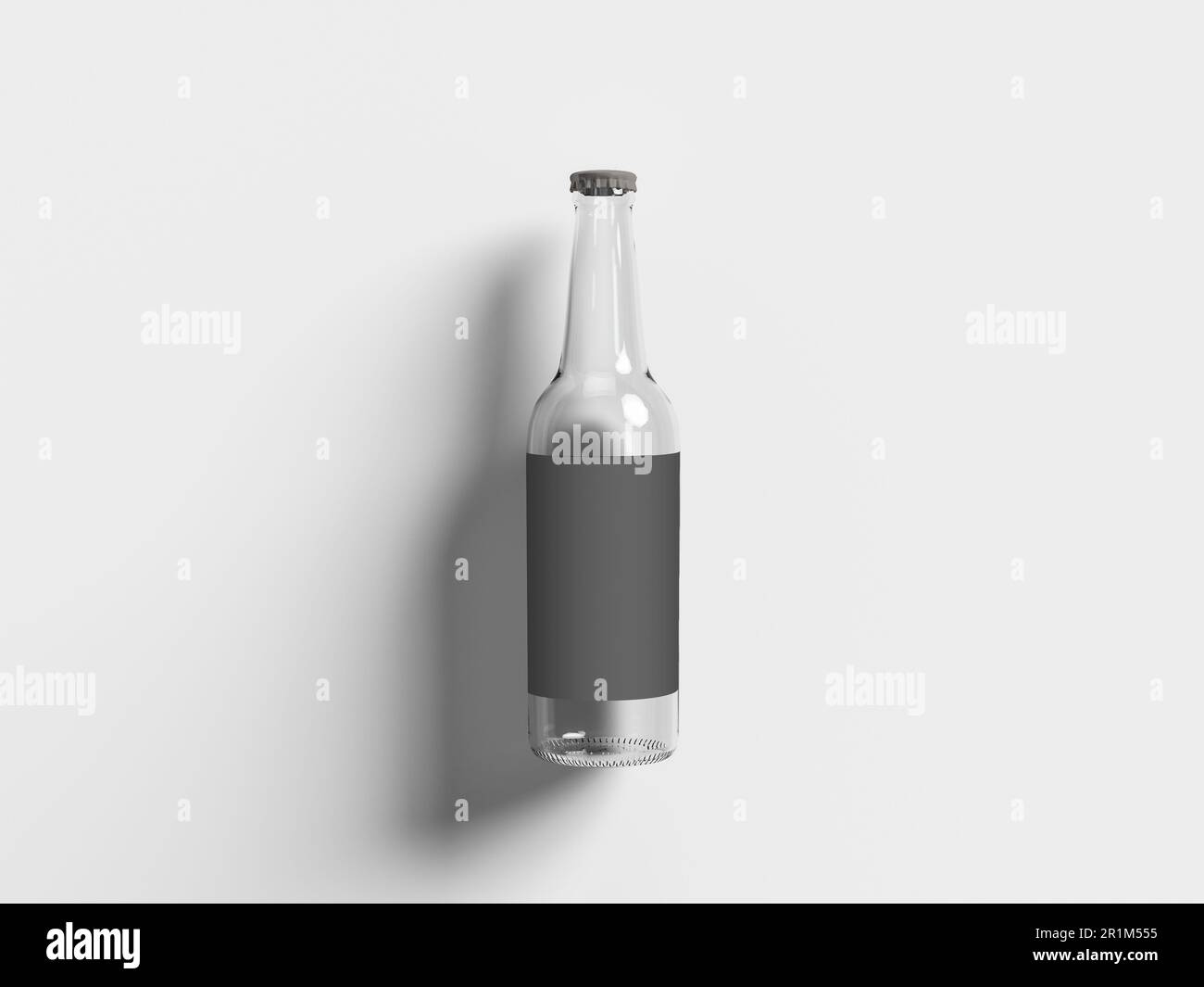 Une Petite Bouteille Plate Avec Une Boisson Alcoolisée Image stock - Image  du liquide, durée: 235874791