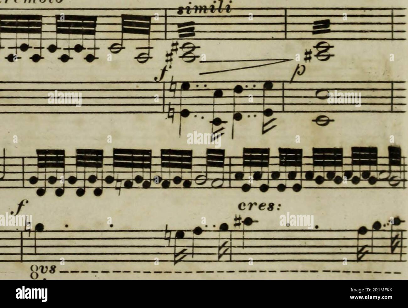 'L'ouverture, et l'ensemble de la musique à Aladin, ou, la merveilleuse lampe : un opéra de fées en trois actes, interprété au Théâtre Royal Drury Lane' (1826) Banque D'Images