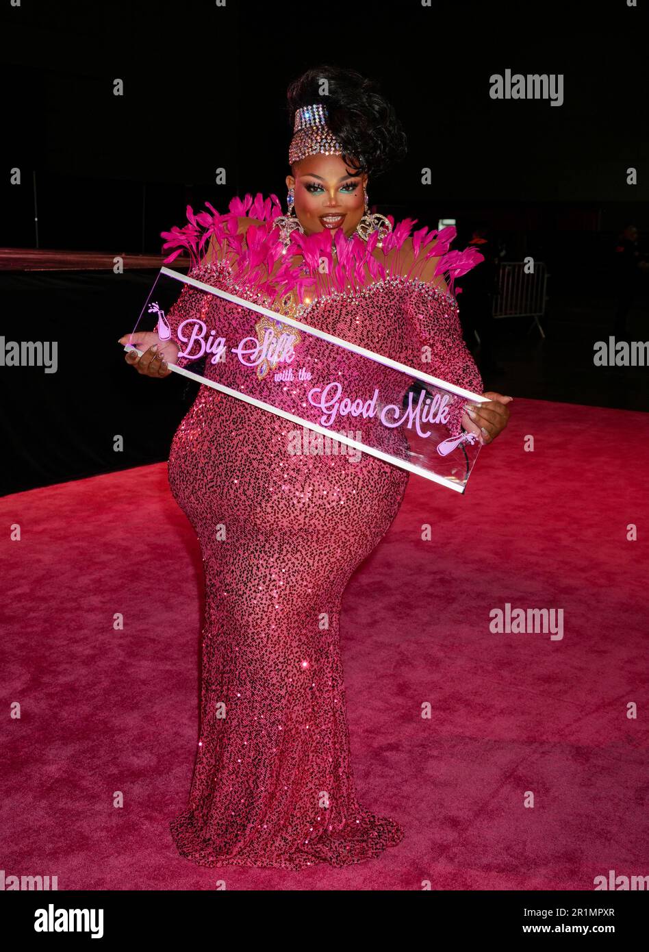 Los Angeles, CA Etats-Unis 12 mai 2023 Nutmeg Ganache soyeux pendant le 2023 Rupaul DragCon, jour 1, tenu au CENTRE DE congrès LA à Los Angeles, Californie, vendredi, 12 mai, 20223 photo par Jennifer Graylock-Alamy Banque D'Images