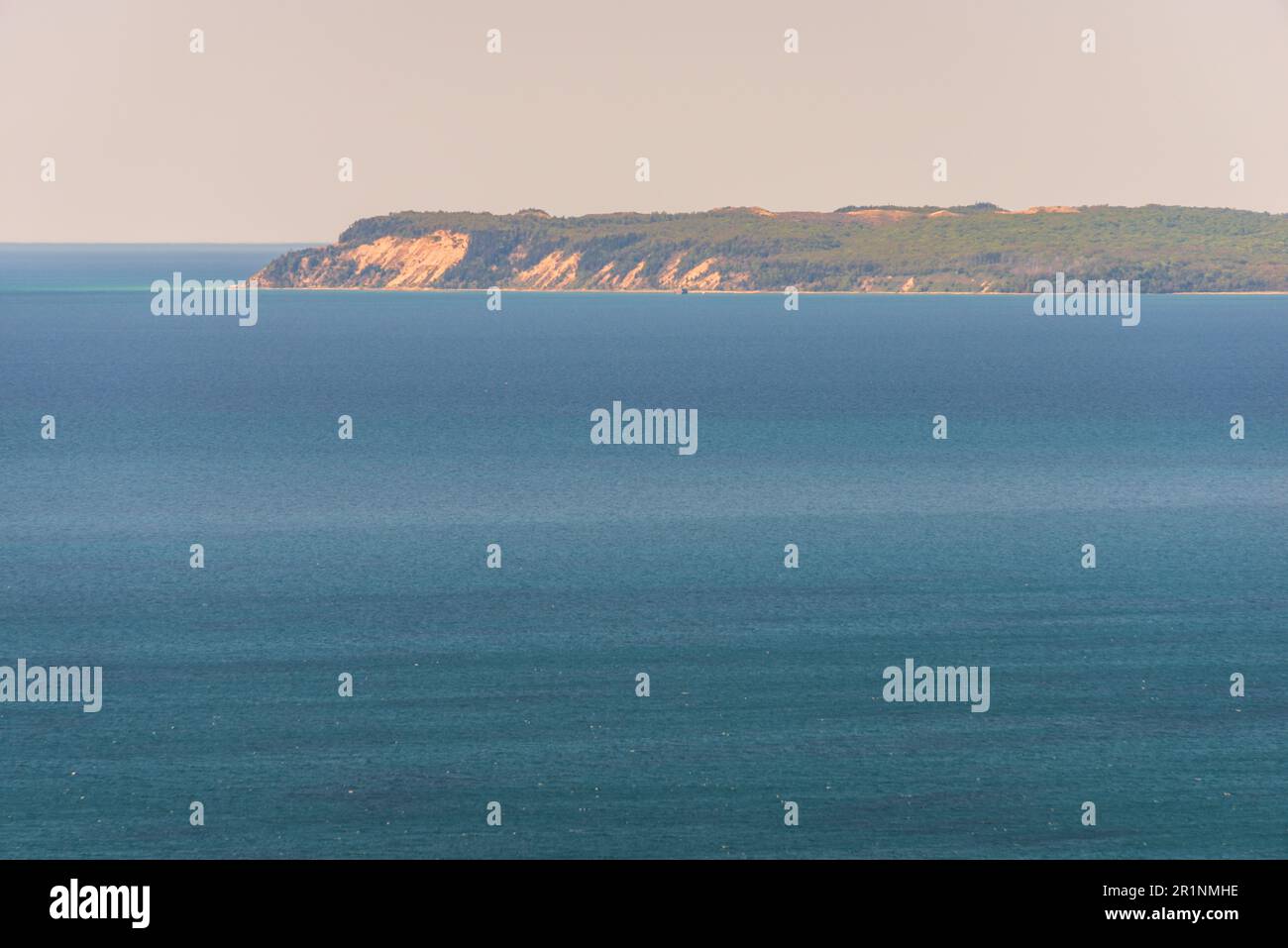 Sleeping Bear Dunes National Lakeshore au Michigan Banque D'Images