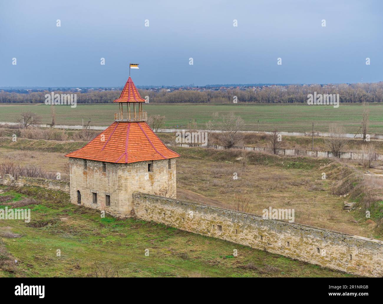 Forteresse de Bender, Transnistrie, Moldavie Banque D'Images