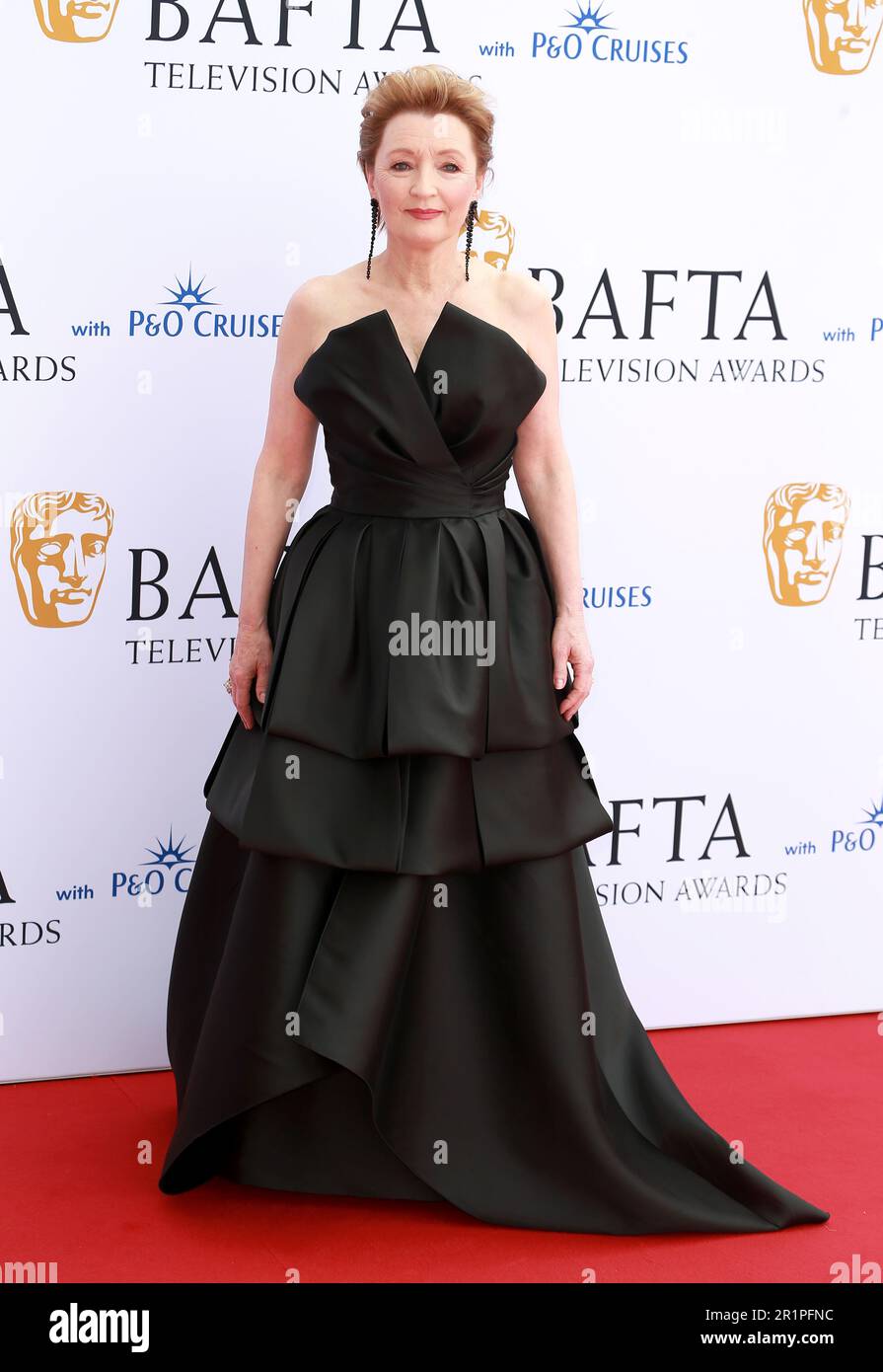 Londres, Royaume-Uni. 14th mai 2023. Lesley Manville assiste aux BAFTA TV Awards 2023 au Royal Festival Hall de Londres, en Angleterre. (Photo de Fred Duval/SOPA Images/Sipa USA) crédit: SIPA USA/Alay Live News Banque D'Images