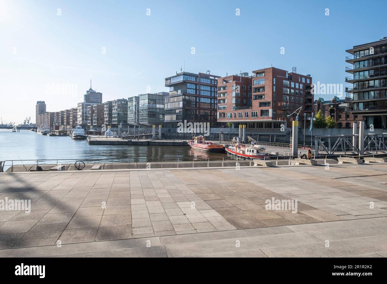 Terrasses de Megellan à Hambourg Hafencity, Hambourg, Allemagne du Nord, Allemagne, Europe Banque D'Images