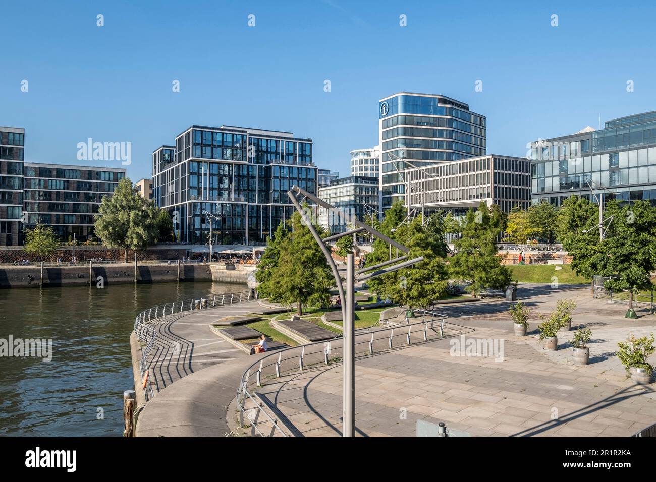 Marco Polo terrasses à Hambourg Hafencity, Hambourg, Allemagne du Nord, Allemagne, Europe Banque D'Images