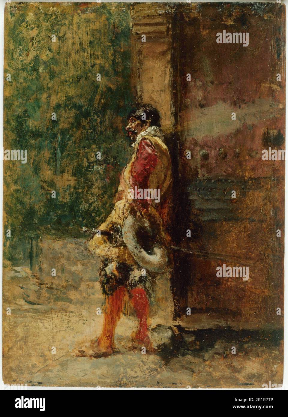 Cavalier Date: c. 1871 artiste: Mariano Fortuny y Marsal Espagnol, 1838-1874 Banque D'Images