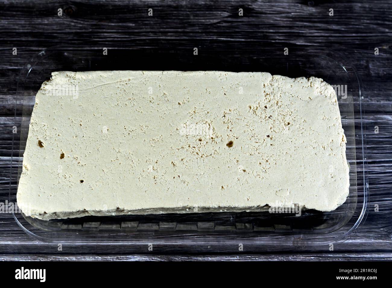 La tahini halva traditionnelle ou Halawa Tahiniya, les principaux ingrédients de cette