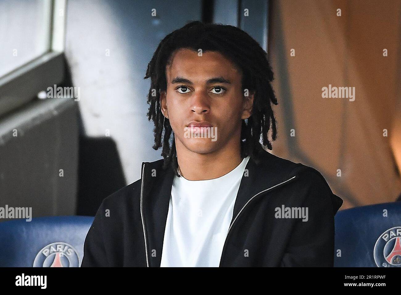 Ethan MBAPPE lors du championnat de France Ligue 1, match de football entre Paris SaintGermain