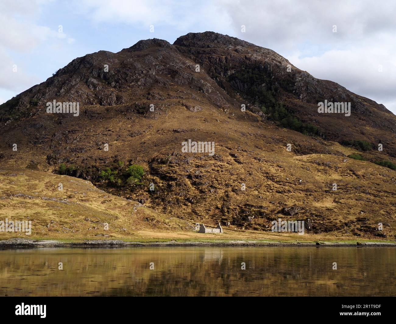 Barrisdale Bay et Carn Mairi, Beinn Buidhe d'Eilean Choinnich, Knoydart, Écosse Banque D'Images