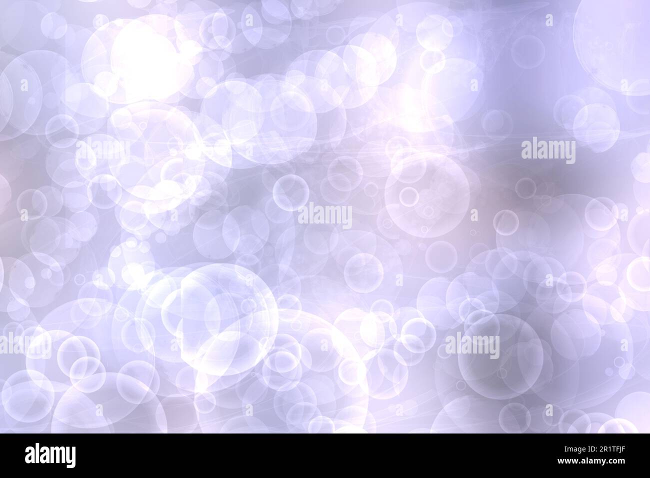 Texture abstraite dégradé bleu rose violet fond avec cercles et lumières de bokeh blancs flous. Espace de conception. Magnifique toile de fond. Banque D'Images