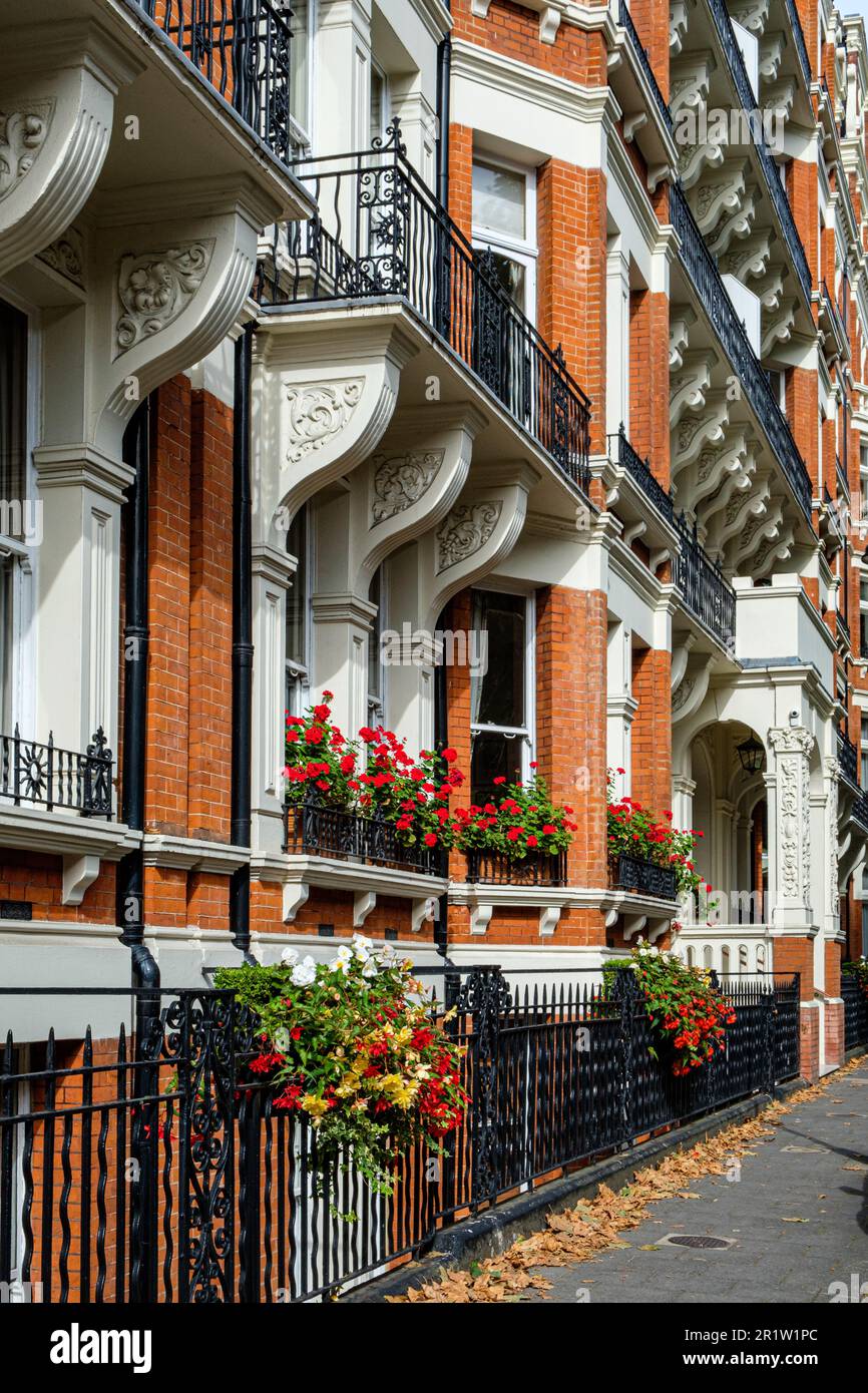 Morpeth Mansions, Morpeth Terrace, Londres, Angleterre Banque D'Images