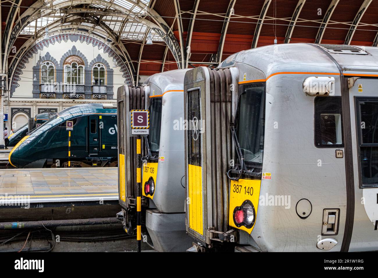 Gare de Paddington, Praed Street, Londres, Angleterre Banque D'Images