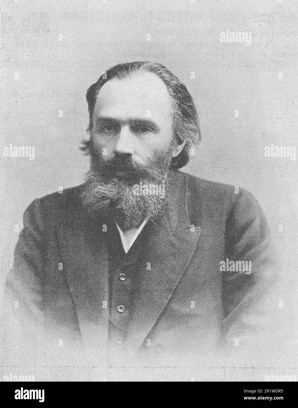 Karaulov Vasily Andreevich - volontaire populaire russe, alors membre de la Douma d'Etat de l'Empire russe de la convocation III. Banque D'Images