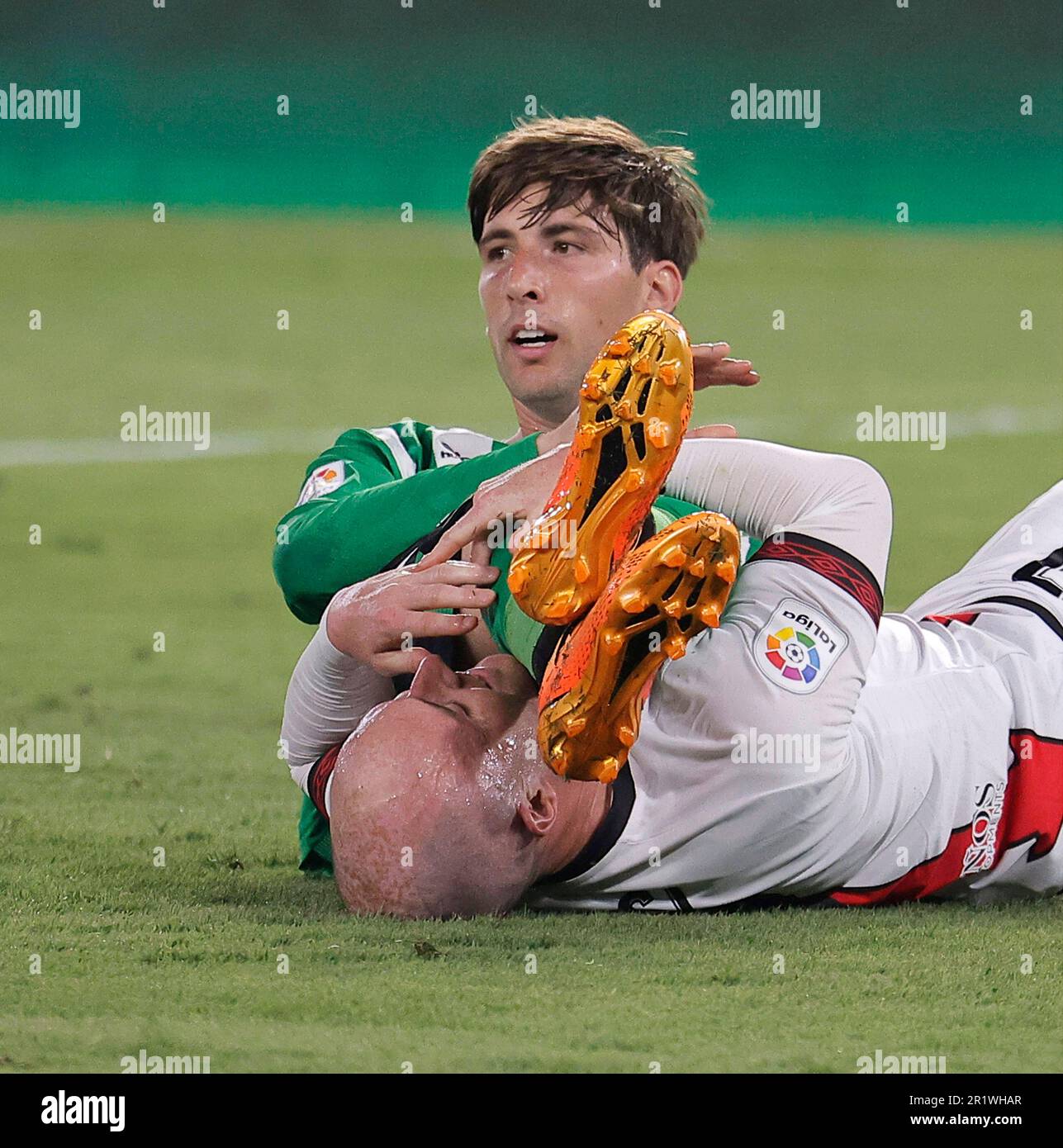 Match de football espagnol la Liga Real Betis vs Rayo Vallecano au stade Benito Villamarin, Séville, Espagne. 15th mai 2023. JORNADA 34 LIGA SANTANDER ESTADIO BENITO VILLAMARIN REAL BETIS-UD RAYO VALLECANO 900/cordon Press Credit: CORDIN PRESS/Alay Live News Banque D'Images