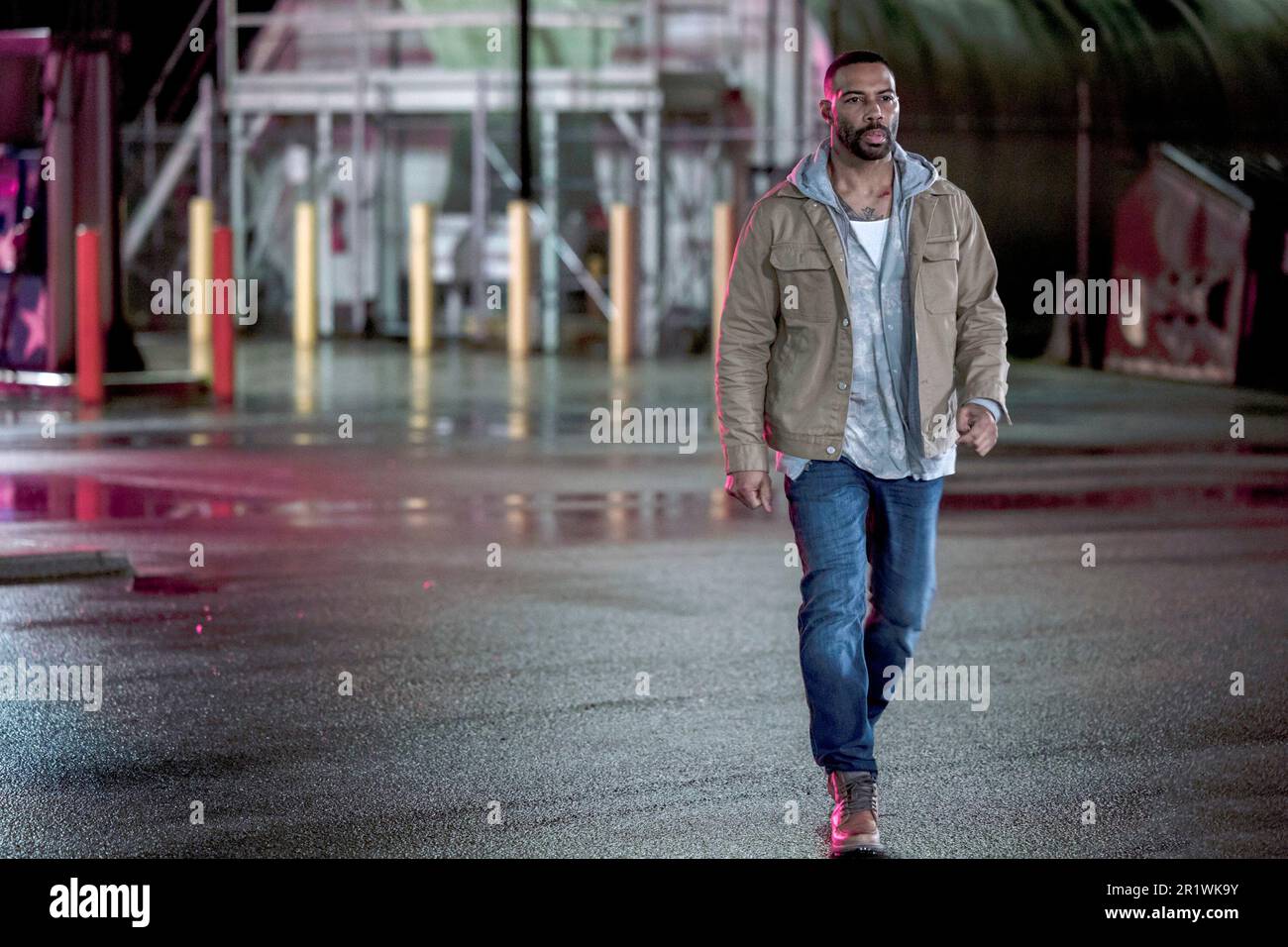 LA MÈRE, Omari Hardwick, 2023. tél. : Ana Carballosa / © Netflix / Courtesy Everett Collection Banque D'Images