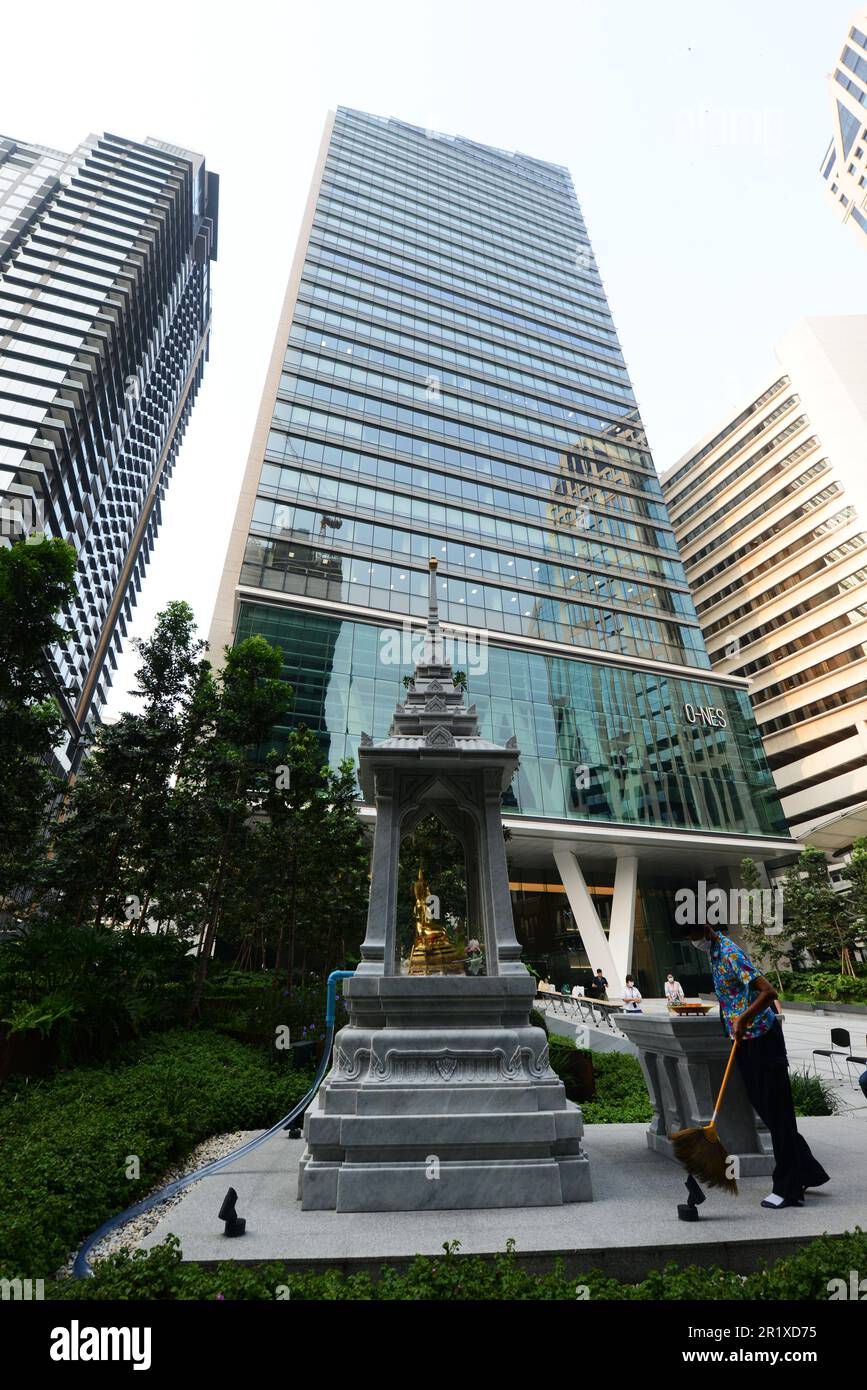 O-NES TOWER, Sukhumvit 6 Alley, Khlong Toei, Bangkok, Thaïlande Banque D'Images