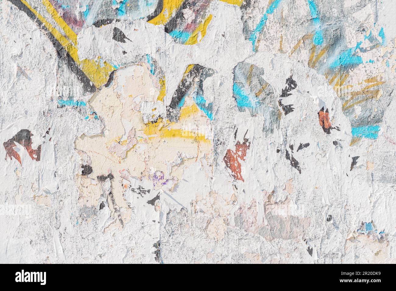 Mur décoré de carreaux abstraits. Fragment pour l'arrière-plan Banque D'Images