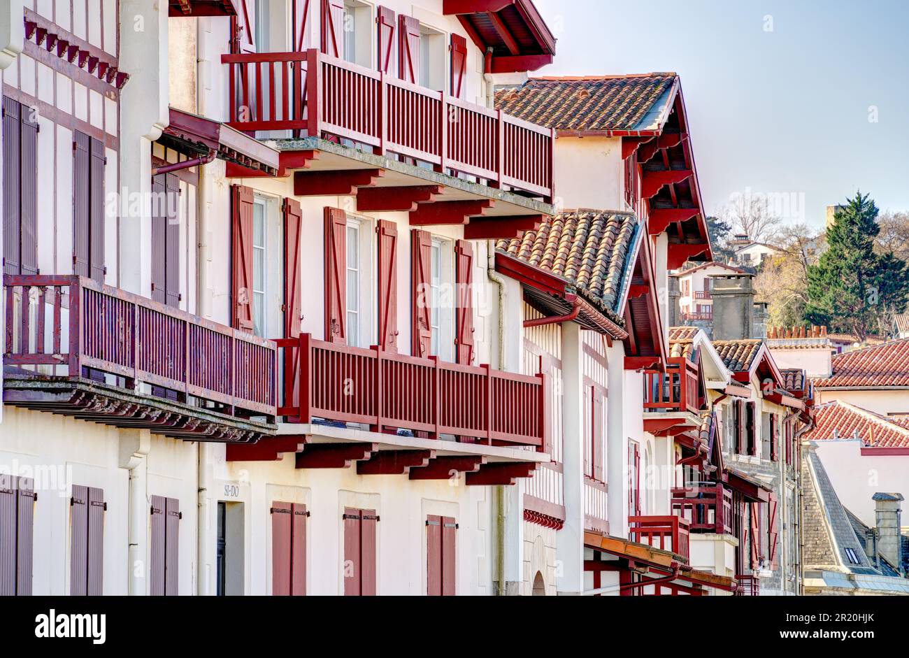 Saint Jean de Luz - Ciboure, France Banque D'Images