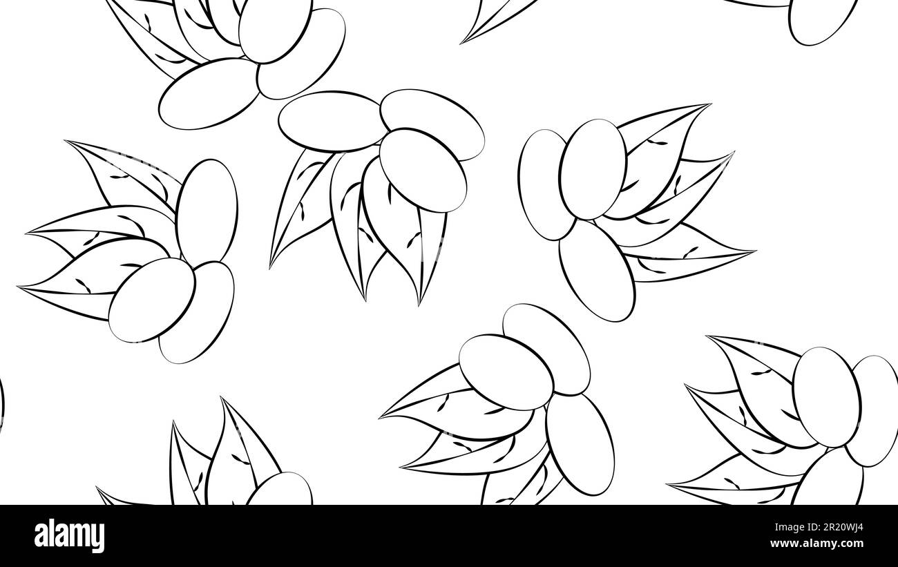 écrous sur fond rétro blanc, illustration vectorielle, motif. les noix reposent sur le sol, sous les feuilles oblongues vertes. une alimentation saine. Fond d'écran en noir an Illustration de Vecteur