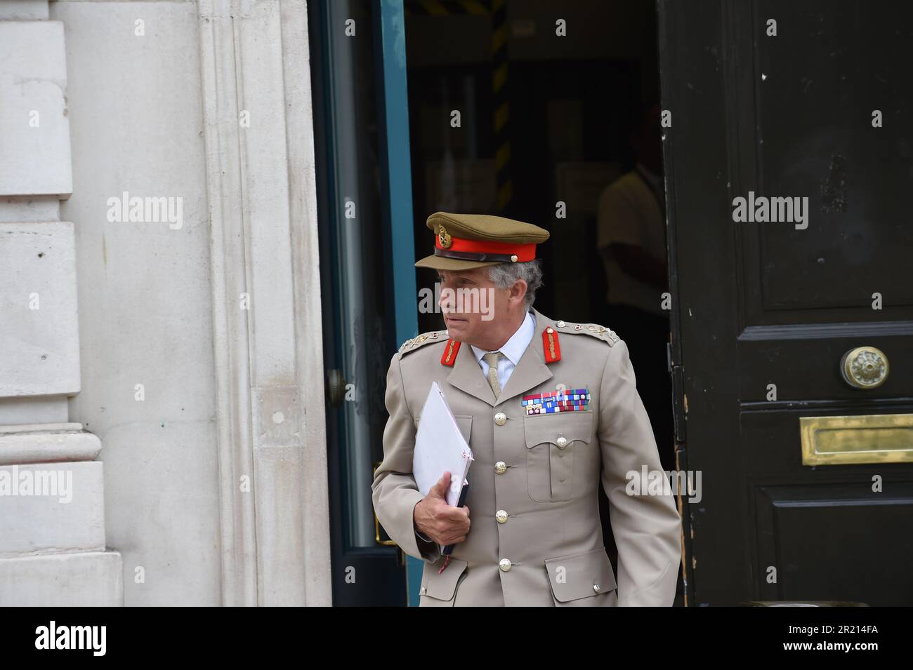 Le général Sir Nicholas Patrick carter, GCB, CBE, DSO (né le 11 février 1959) est un ancien officier de l'armée britannique né au Kenya qui a été chef d'état-major de la Défense de juin 2018 à novembre 2021. Banque D'Images