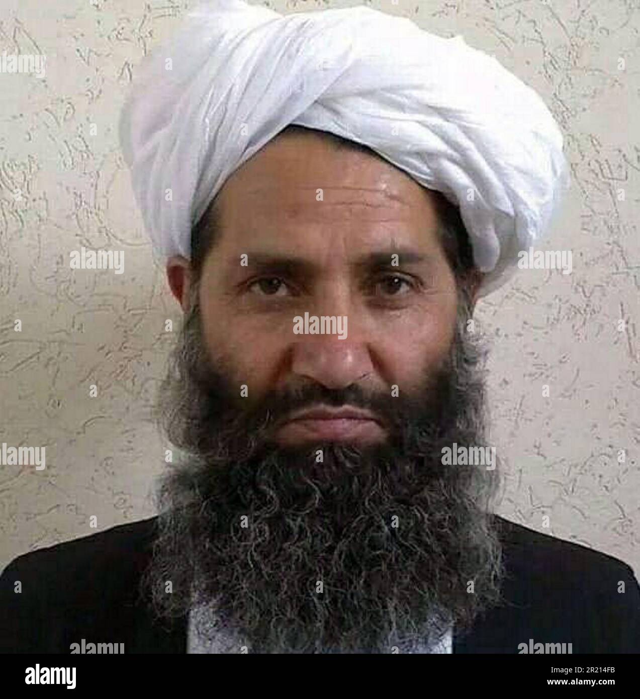 Hibatullah Akhundzada, chef politique et religieux afghan qui est actuellement le chef de l'Émirat islamique d'Afghanistan, le chef suprême des Taliban. 2021. Banque D'Images