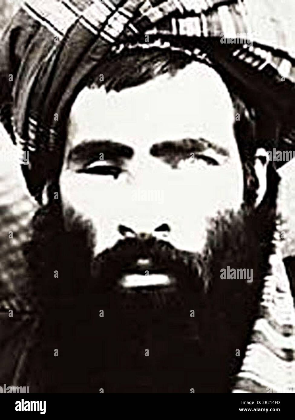 Mohammed Omar Mujahid (1960 - 23 avril 2013) était un dirigeant politique et religieux afghan. Il a été co-fondateur des Taliban et a servi comme chef suprême en 1st. Il fonde l'émirat islamique d'Afghanistan en 1996. Banque D'Images