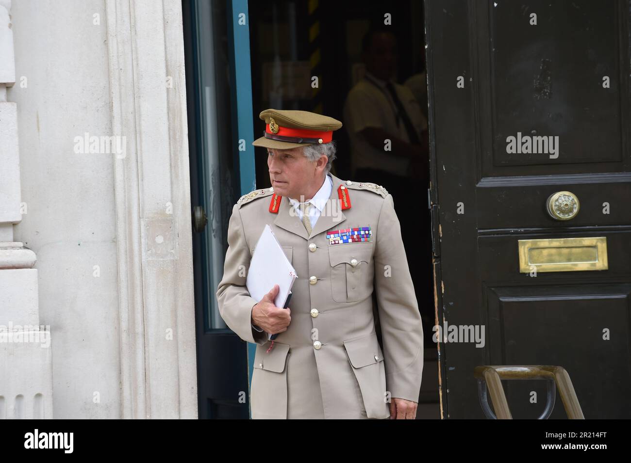 Le général Sir Nicholas Patrick carter, GCB, CBE, DSO (né le 11 février 1959) est un ancien officier de l'armée britannique né au Kenya qui a été chef d'état-major de la Défense de juin 2018 à novembre 2021. Banque D'Images