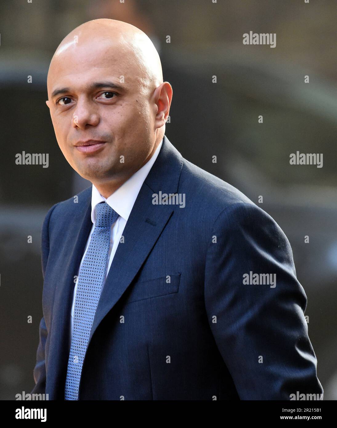 Sajid Javid, secrétaire de la Santé et des Affaires sociales du Royaume-Uni, arrive à Downing Street pour une réunion du cabinet alors que le Parlement revient après les vacances d'été. Banque D'Images