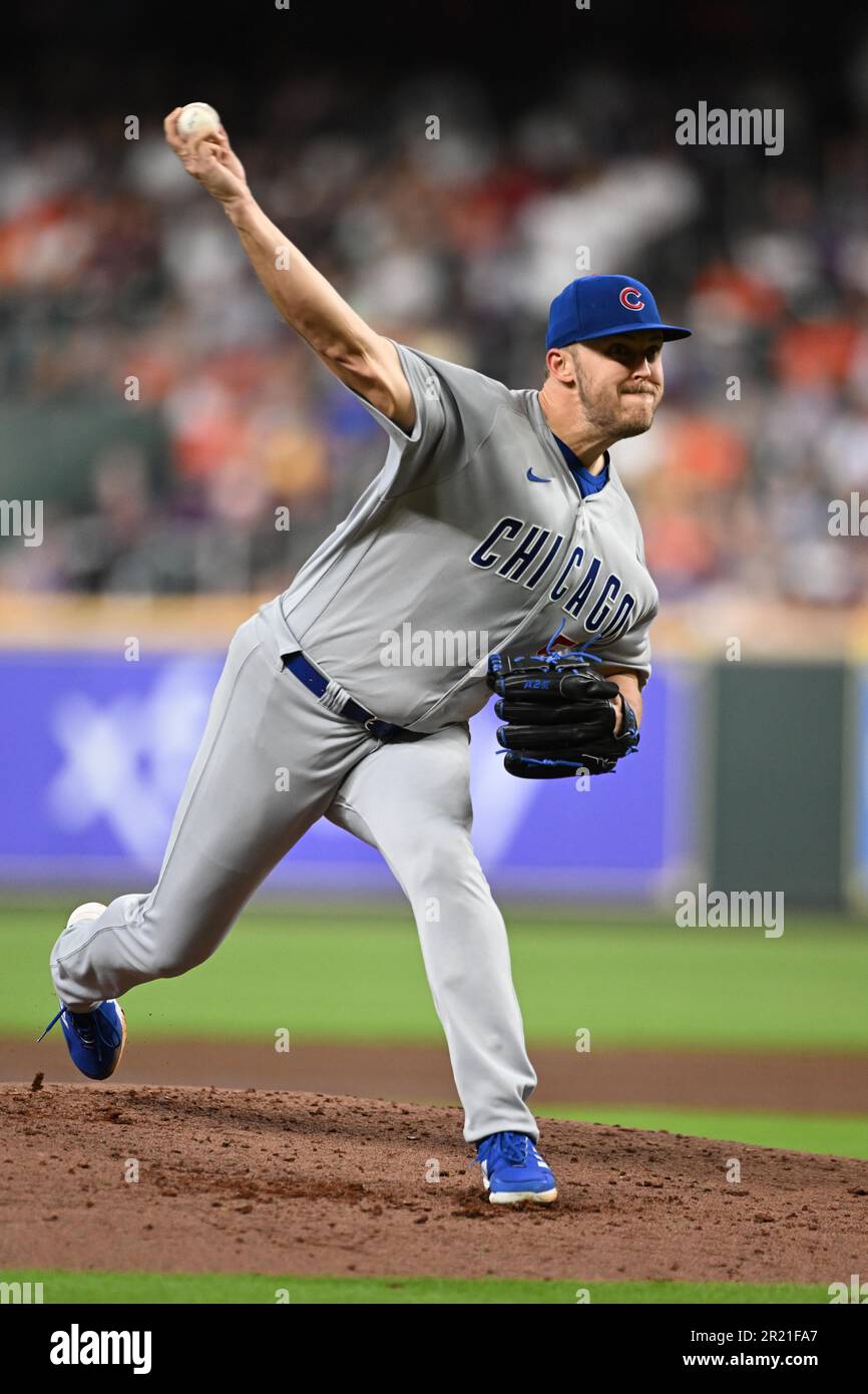 Chicago Cubs départ lanceur Jameson Taillon (50) dans le bas du deuxième repas pendant le match MLB entre les Chicago Cubs et l'AST de Houston Banque D'Images
