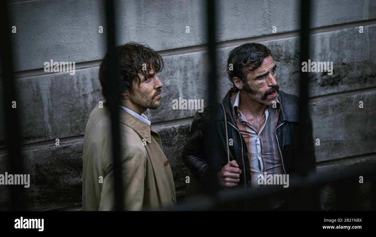 Dead Shot Colin Morgan et Dara Devaney Banque D'Images