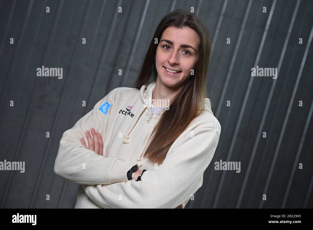 Karlsfeld, Allemagne. 16th mai 2023. Vanessa VOIGT (GER), biathlon, image simple, motif court, demi-figurine, demi-chiffre. ? Credit: dpa/Alay Live News Banque D'Images