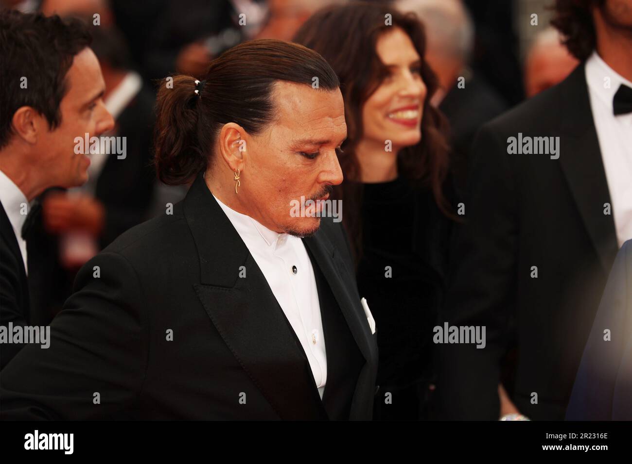 Cannes, France. 16th mai 2023. CANNES, France sur 16. 2023 mai ; Johnny Depp assiste à la cérémonie d'ouverture et de projection « Jeanne du Barry », tapis rouge au festival annuel du film de Cannes 76th au Palais des Festivals sur 16 mai 2023 à Cannes, France., image et copyright Thierry CARPICO/ATP images (CARPICO Thierry/ATP/SPP) crédit : SPP Sport Press photo. /Alamy Live News Banque D'Images