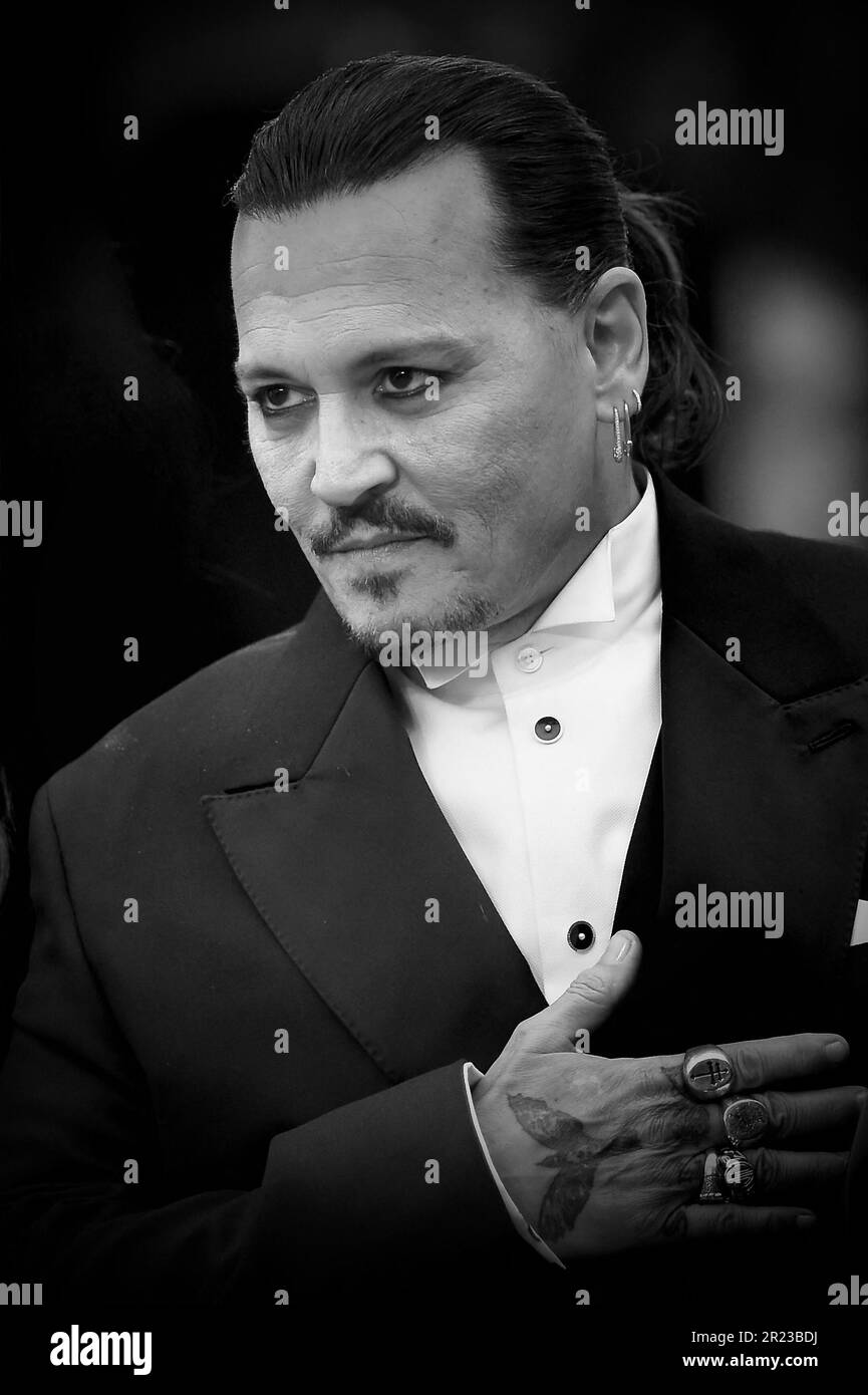 Johnny Depp assiste à la cérémonie d'ouverture du film Jeanne du Barry