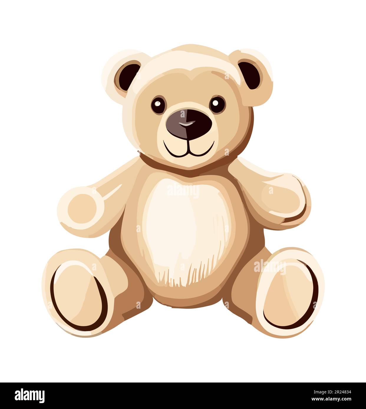 Teddy Bear jouet icône dessin animé isolé sur fond blanc vecteur  illustrations design graphique. Ours en peluche mignon peluche Image  Vectorielle Stock - Alamy