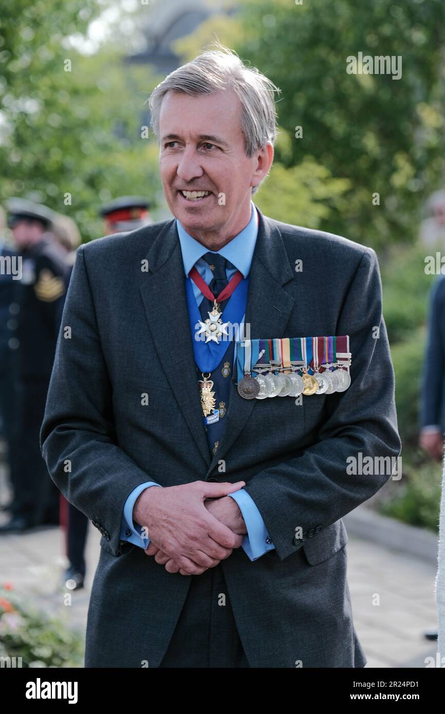 National Memorial Arboretum, Royaume-Uni. 16th mai 2023. HRH la princesse royale assiste aux légions britanniques 60th anniversaire du dernier militaire démobilisé du Service national et rencontre des militaires et des femmes qui ont servi dans les différents conflits. Credit Mark Lear / Alamy Live News Banque D'Images