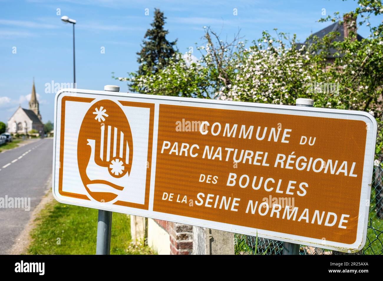 Parc naturel regional des boucles de la seine Banque de photographies ...