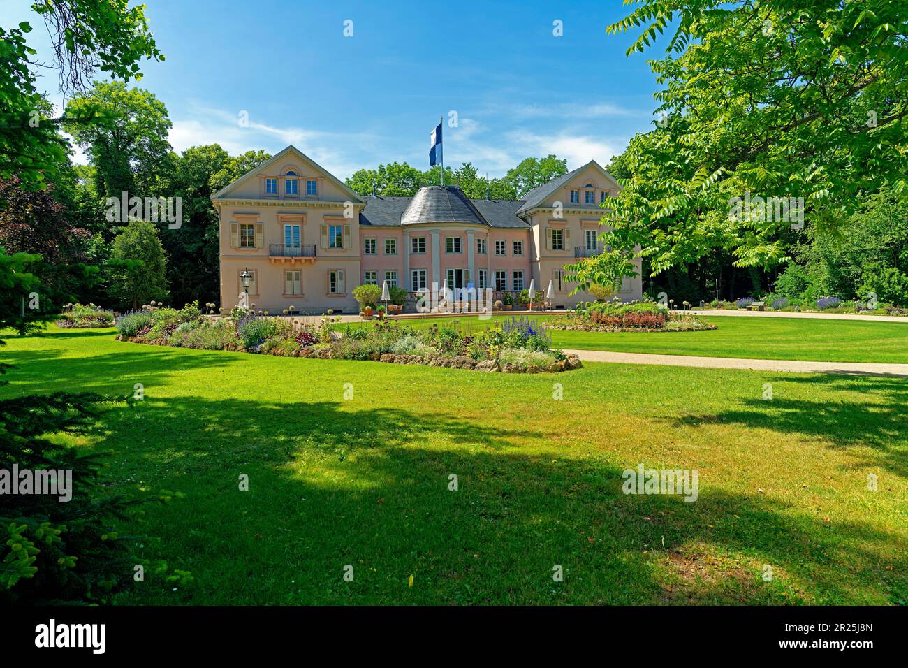 Fürstengarten, Villa Eugenia, erbaut 1787, erweitert 1833 Banque D'Images